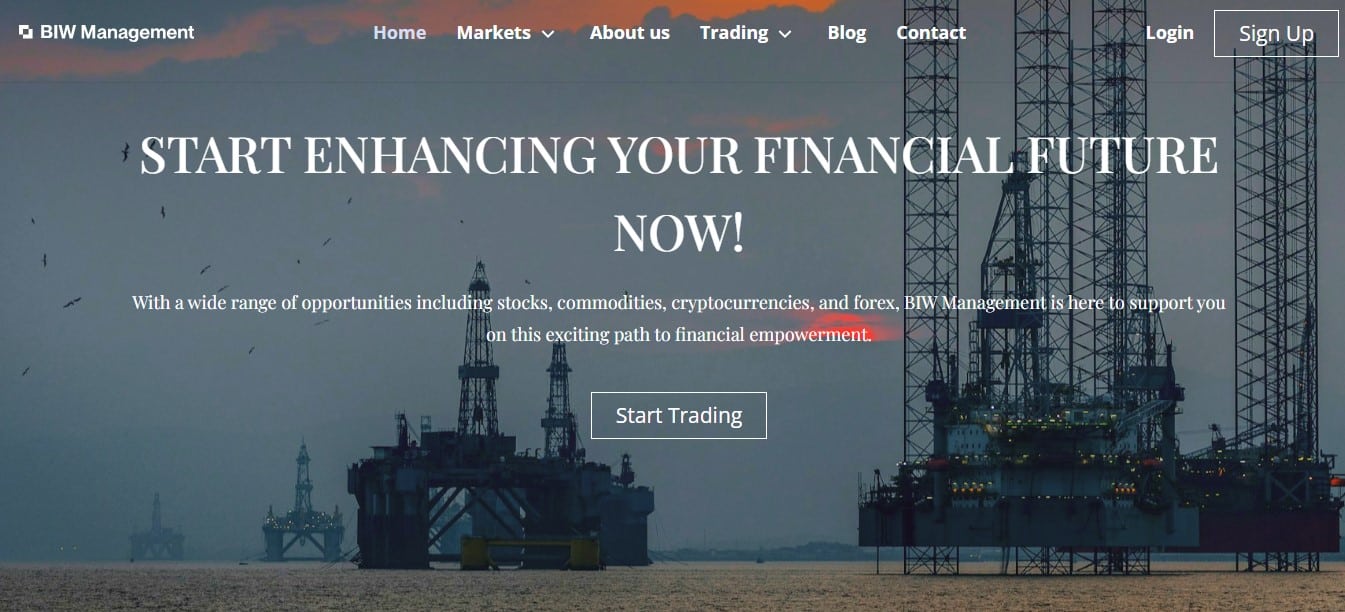 BIW Management Homepage